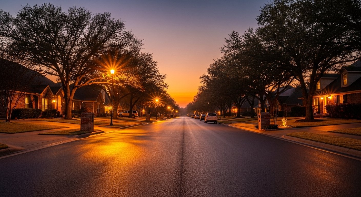 Residential home in Collinsville service area
