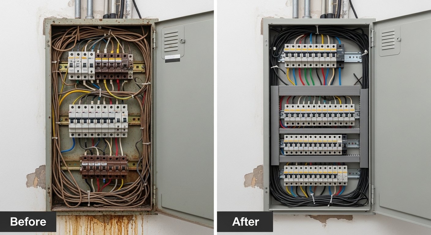 Insurance Required Panel Replacement electrical issue photo