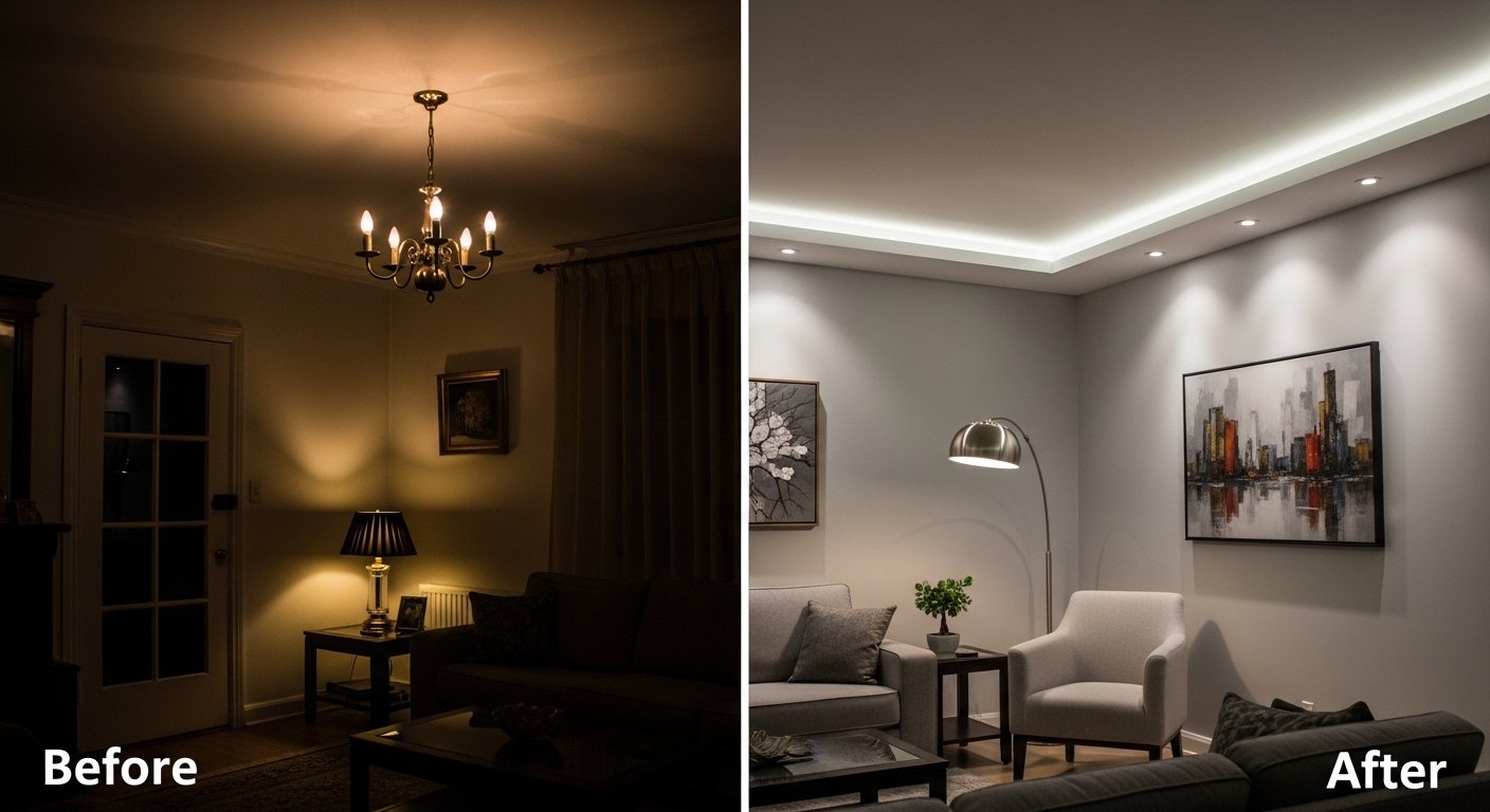 Lights Flickering In House electrical issue photo