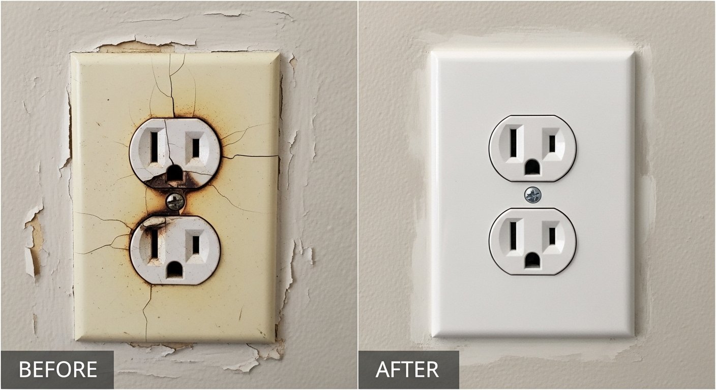 Outlets Not Working electrical issue photo