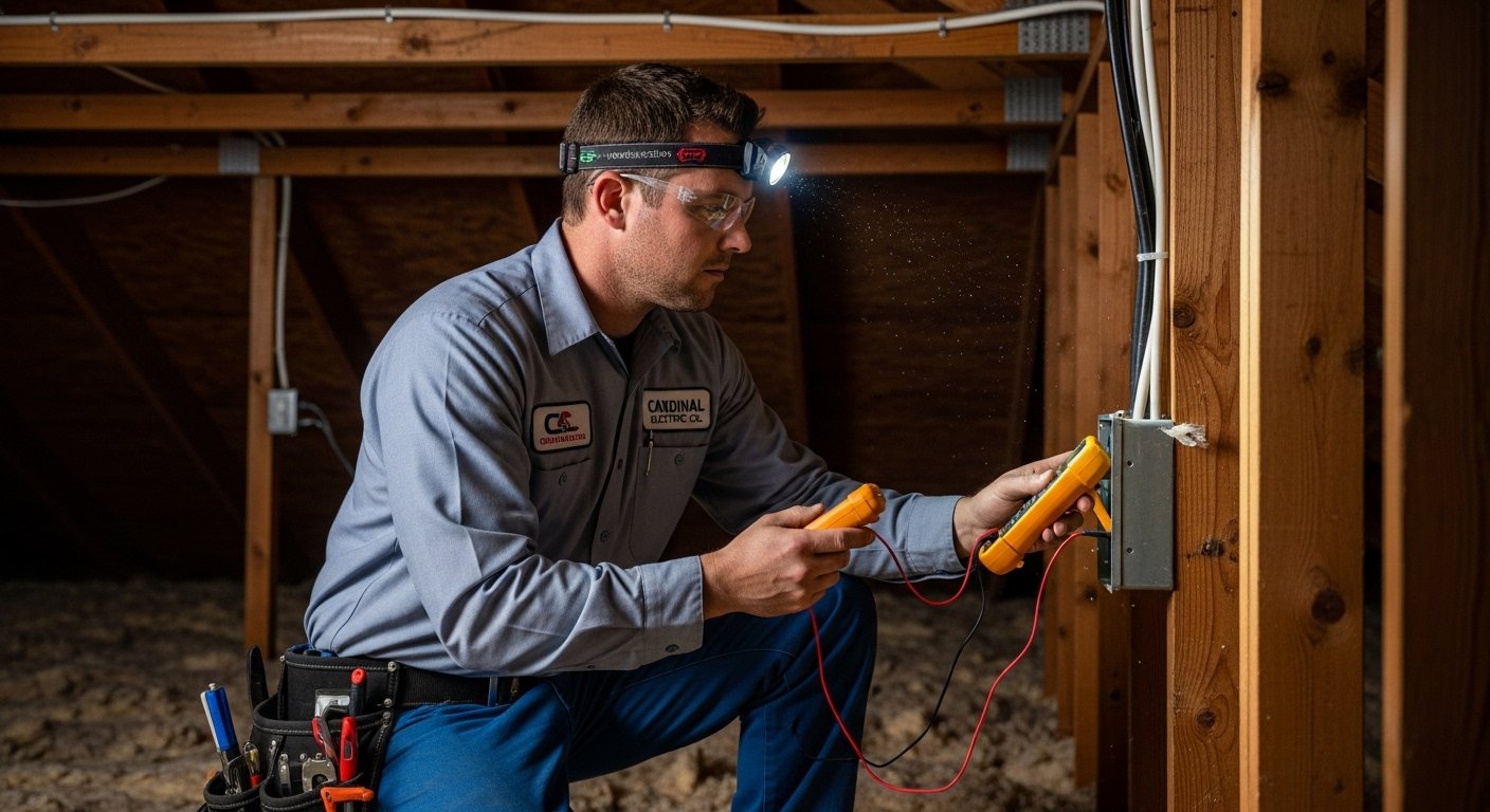 Electrical Repair process work in Collinsville