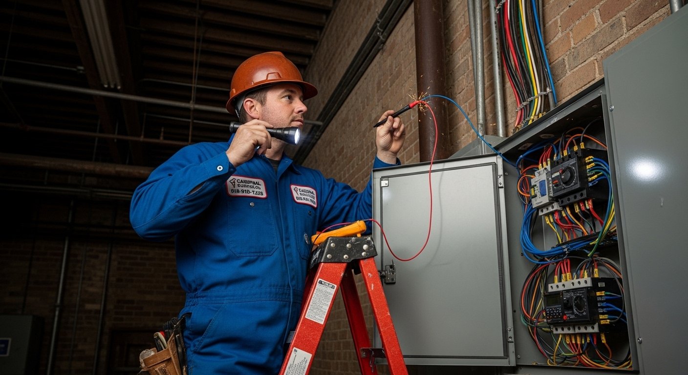 Electrical Panel Upgrade process work in Collinsville