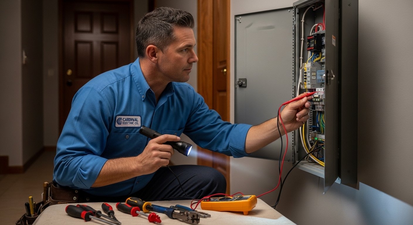 Electrical Inspection process work in Collinsville