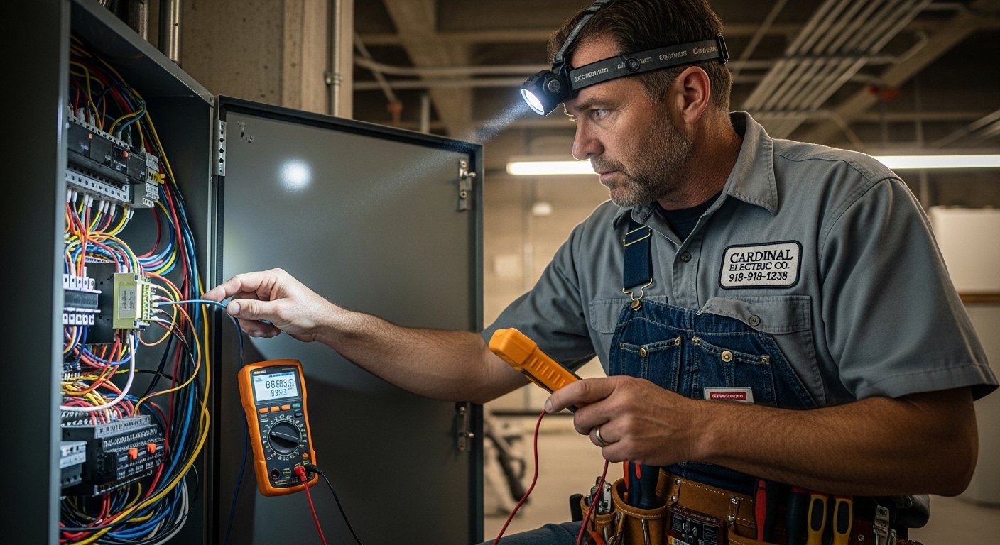 New Construction Electrical process work in Collinsville