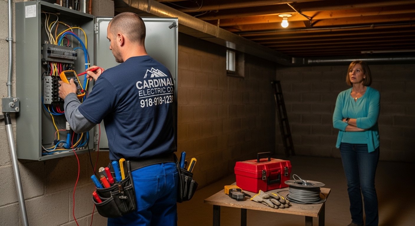 Cardinal Electric Co crew at work