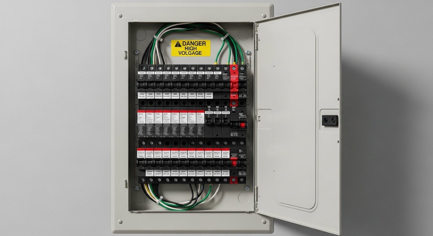 Electrical tools and organized equipment